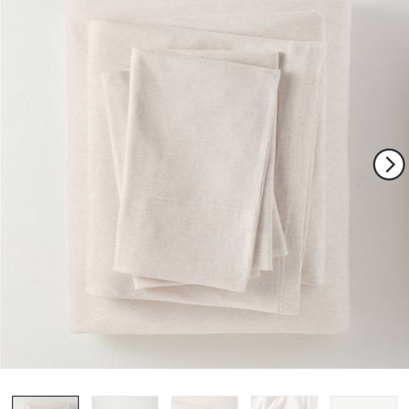 Casaluna Bedding Jersey Solid Sheet Set Casaluna King Natural Read